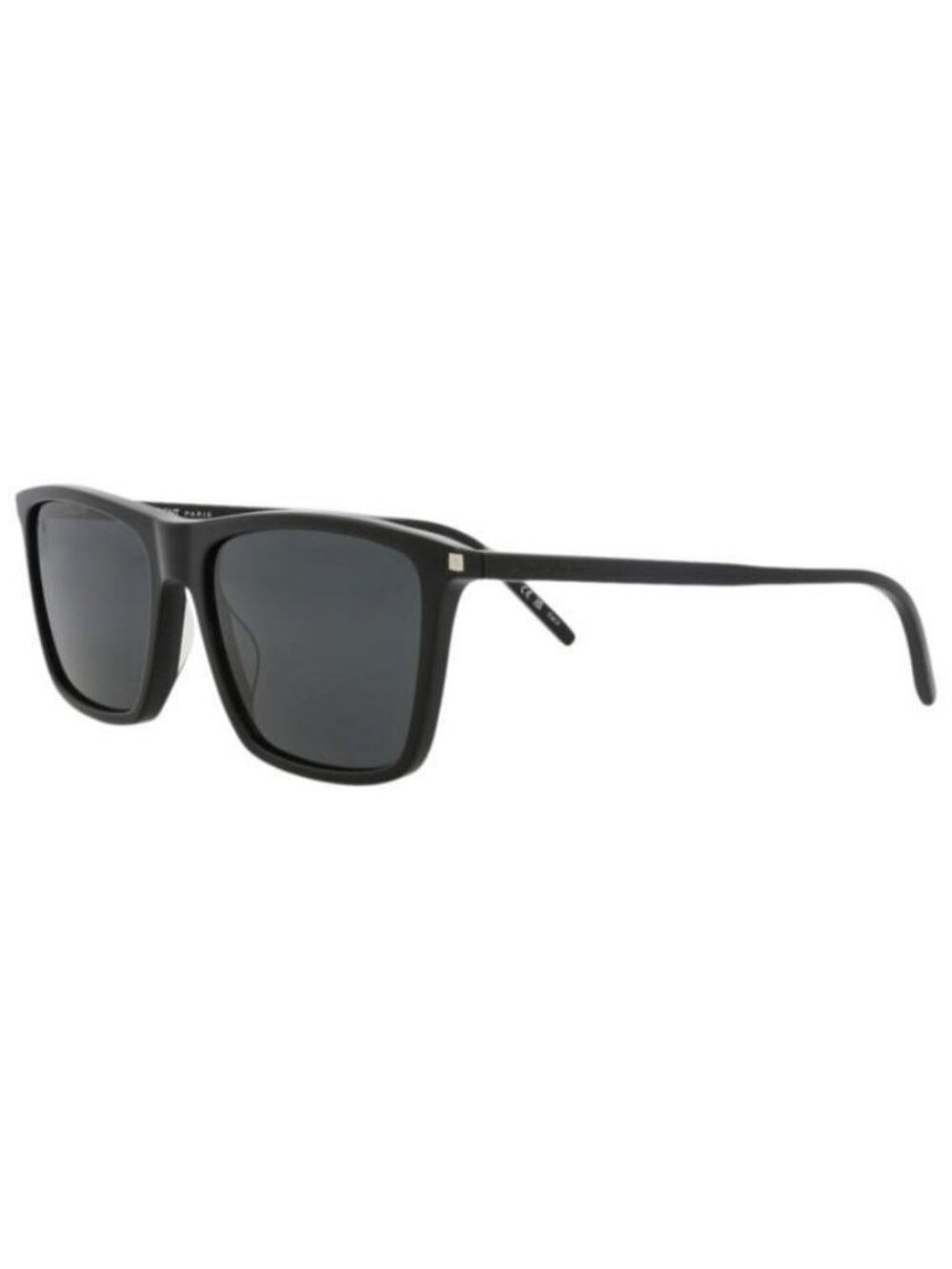 New Saint Laurent Mens Square/Rectangle Black Black Black Fashion Designer Sungl